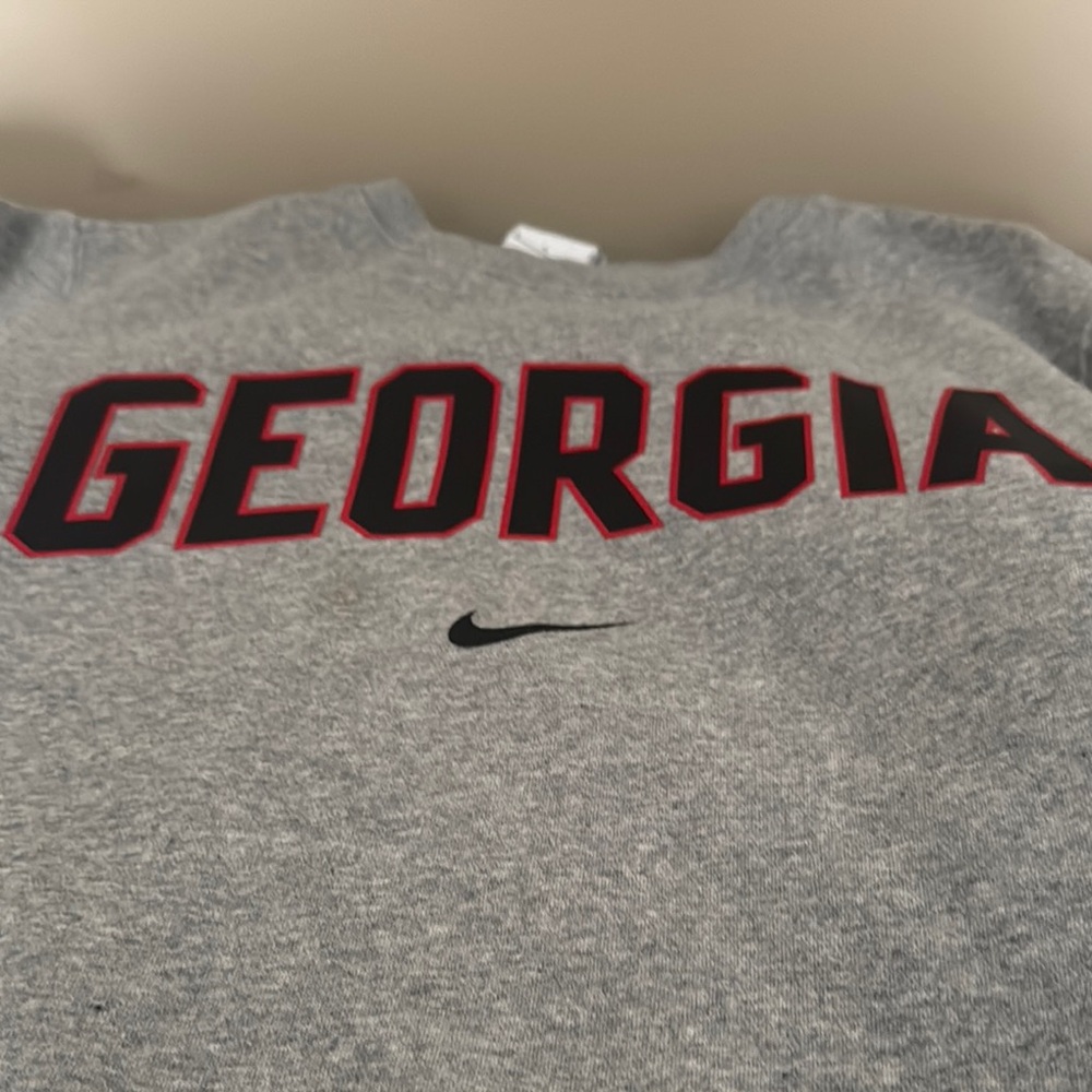 Nike Gray Sweatshirt with Georgia Print